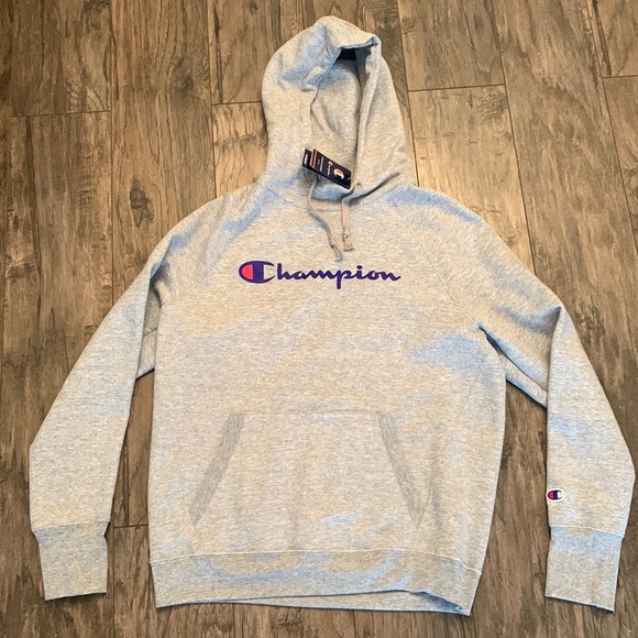 Brand New Champion Vinyl Hoodie - Picture 1 of 4